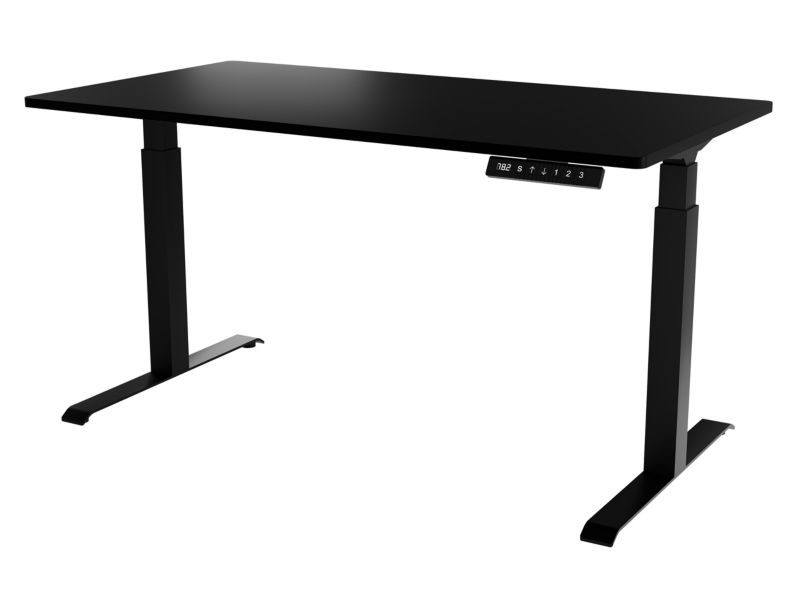 Biurko MIRJAN 24 z regulacją wysokości Moon Long 150 czarny 1 szt.