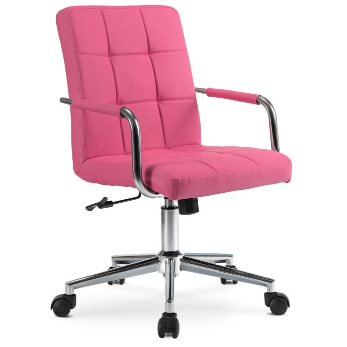 Krzesło Mebel Elite ASTRO Obrotowe Dla Dzieci Dziewczynki Fotel Do Biurka Różowe 1 szt
