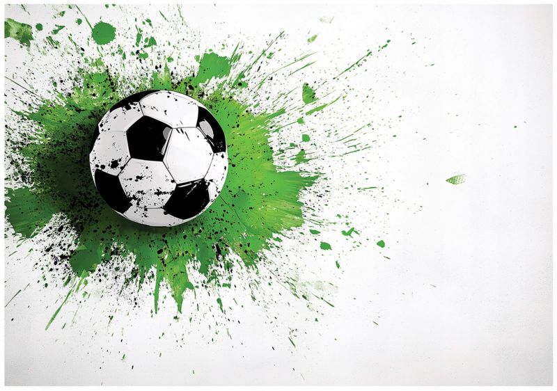 Fototapeta Dla Dzieci Chłopca Piłka Nożna WALLARENA 350x250 cm Tapeta Dziecięca Na Flizelinie 1 szt.