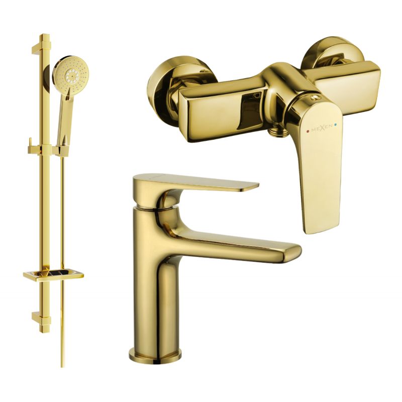 Zestaw prysznicowy Mexen Lynx złoty 745904DQ40-50 1 szt.