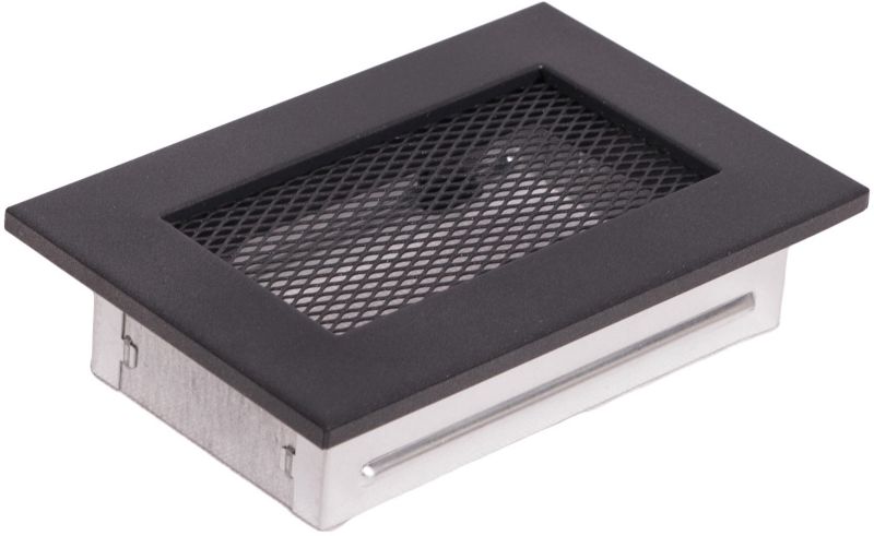 Kratka kominkowa grafit 11 x 17 cm