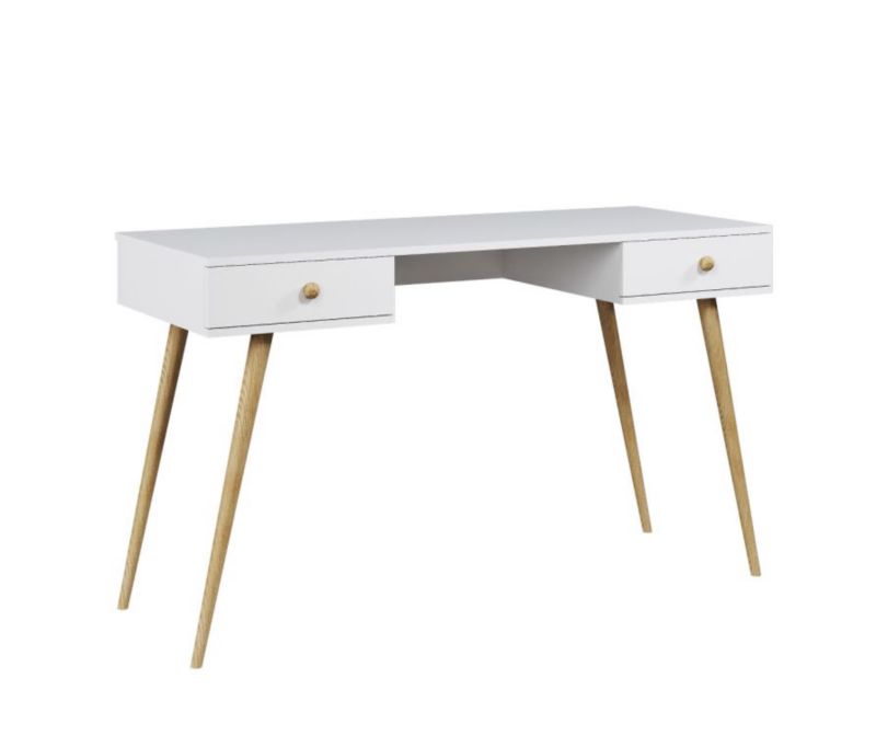 Biurko Melimeble LEBEL białe mat 1 szt.