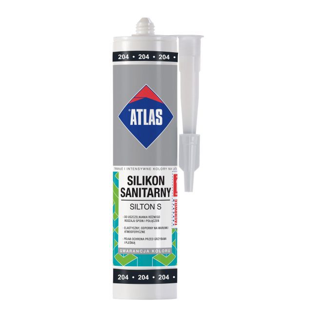 Silikon Atlas 204 czarny 280 ml