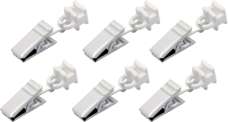 Ślizg z żabką biały/aluminium 10 szt.