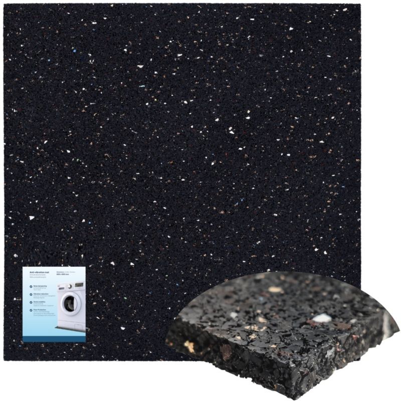 Mata antywibracyjna, Sillar, pod pralkę, suszarkę, 60x60cm, wygłuszająca, ochronna, 1szt