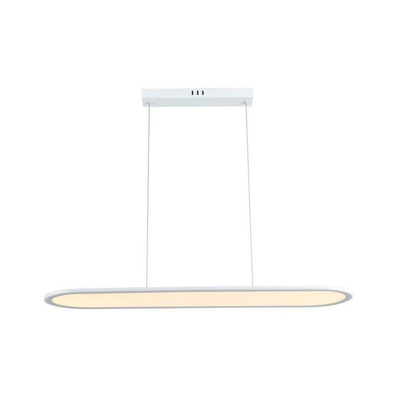 Lampa wisząca V-TAC Vt-7821 biała wym: 100 x 18 x 18 cm wbudowany LED 24W 1 szt.