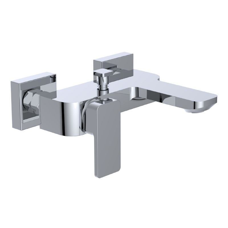 Bateria wannowo-prysznicowa Durasan Montana chrom ścienna 1-uchwytowa 1 szt.