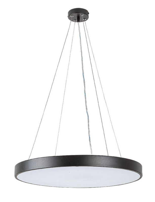 Lampa wisząca Rabalux Tesia 0392 czarno-biała nowoczesna wbudowany LED 36W 1 szt.