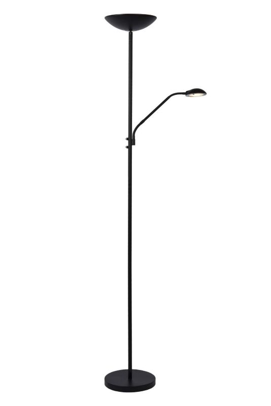 Lampa podłogowa stojąca Lucide Zenith czarna LED 20W 3000K 1600lm wym: 180 x 24,5 x 24,5 cm - 1 szt.
