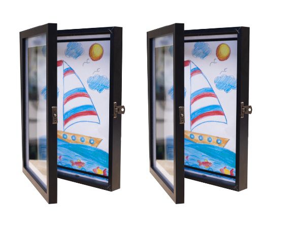 Zestaw ramek BD art 21x30 otwierana czarna 2 szt.