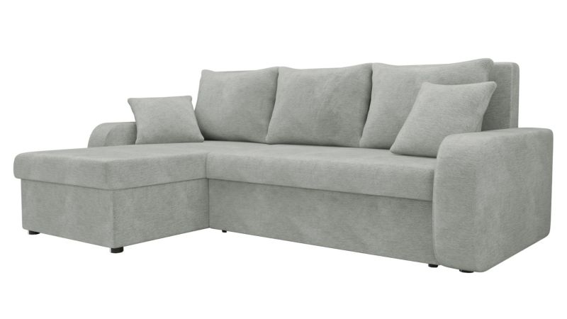 Narożnik rozkładany MIRJAN 24 Kris Lux jasny szary 1 szt.