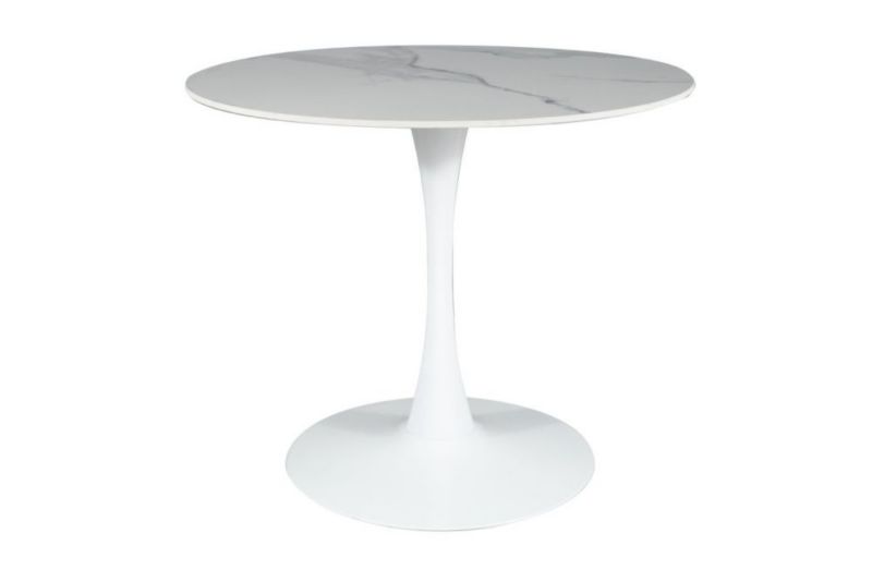 Stół okrągły Signal ESPERO 90x90 biały 1 szt.