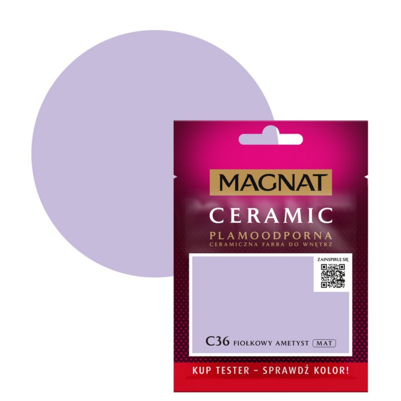 Tester farby Magnat Ceramic C36 fiołkowy ametyst 0,03 l