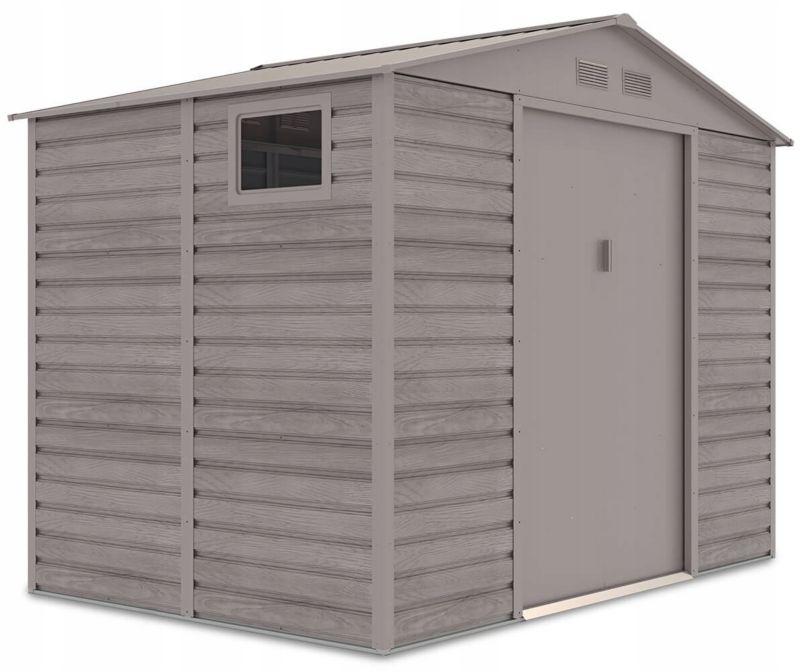 Domek Ogrodowy Narzędziowy Na Narzędzia Szopa Montreal 277x195cm Metalowy 1 Szt