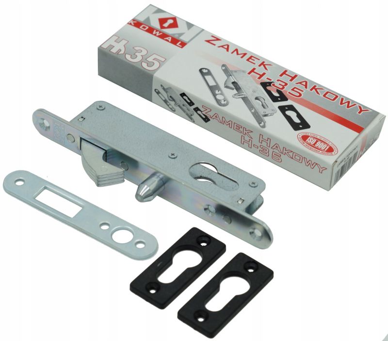 Zamek FEINZ Hakowy Do Bram Przesuwnych Kowal H-35 1 szt.