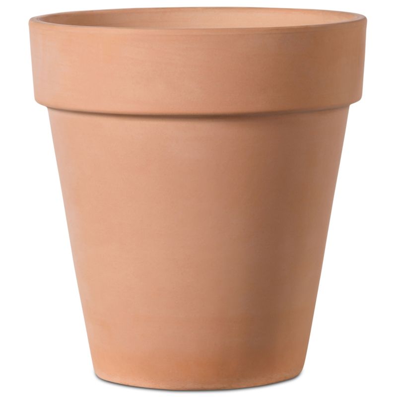 Donica okrągła 30 cm terakota