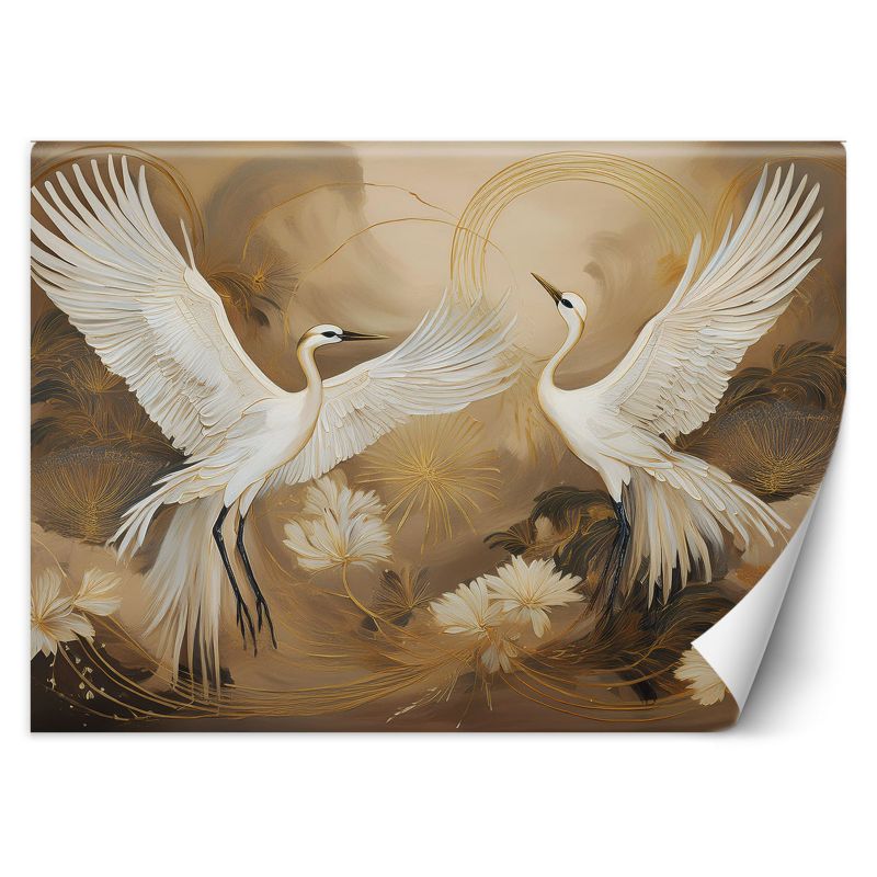 Fototapeta Feeby Żurawie Ptaki Zwierzęta 150x105 1 szt