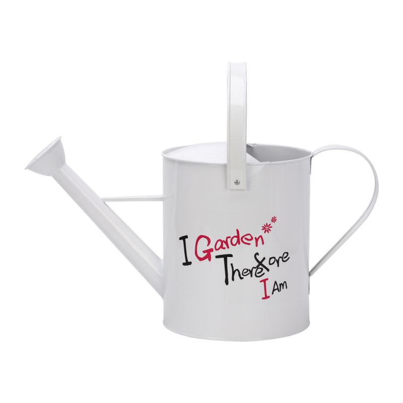 Konewka Rim Kowalczyk metalowa 5l biała z napisem 1 szt.