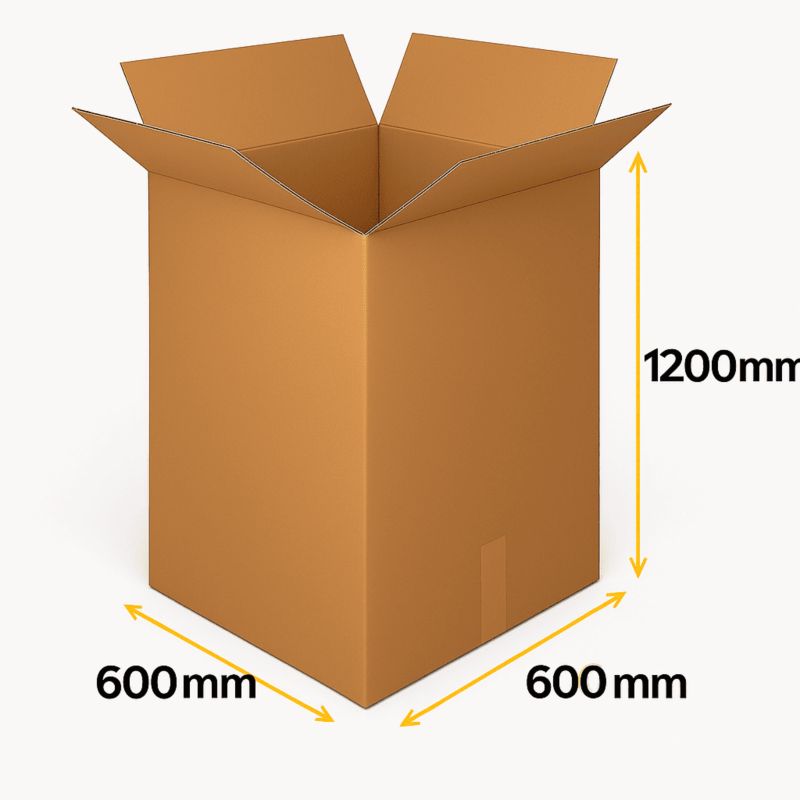Karton Klapowy Neopak wysoki 600x600x1200mm trzywarstwowy C500 1 szt.
