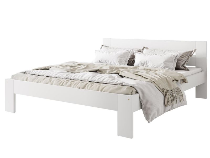 Łóżko Halmar drewniane MATILDA 160x200 białe 1 szt
