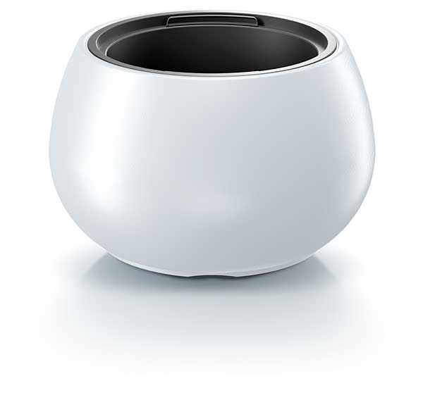 Donica Heos Biały, Prosperplast, Średnica: 370 mm, 1 szt.