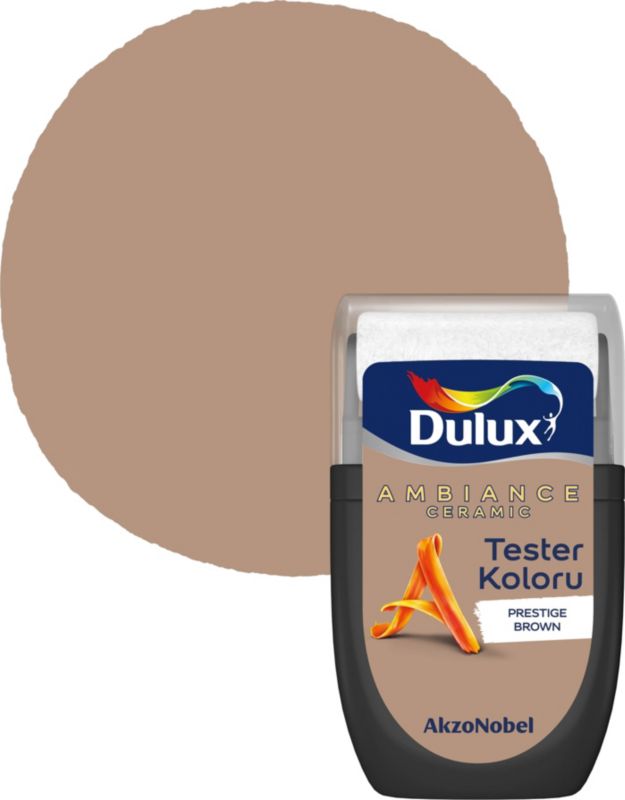 Tester farby Dulux Ambiance Ceramic prestige brown 0,03 l