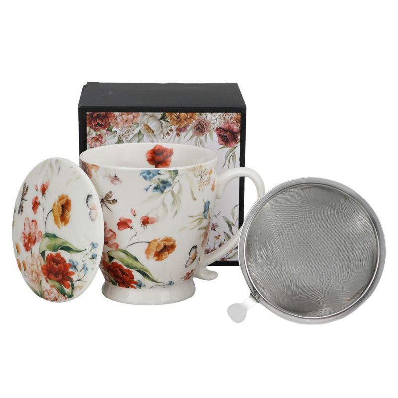 Kubek Rebecca DUO porcelanowy z zaparzaczem 510 ml 1 szt.