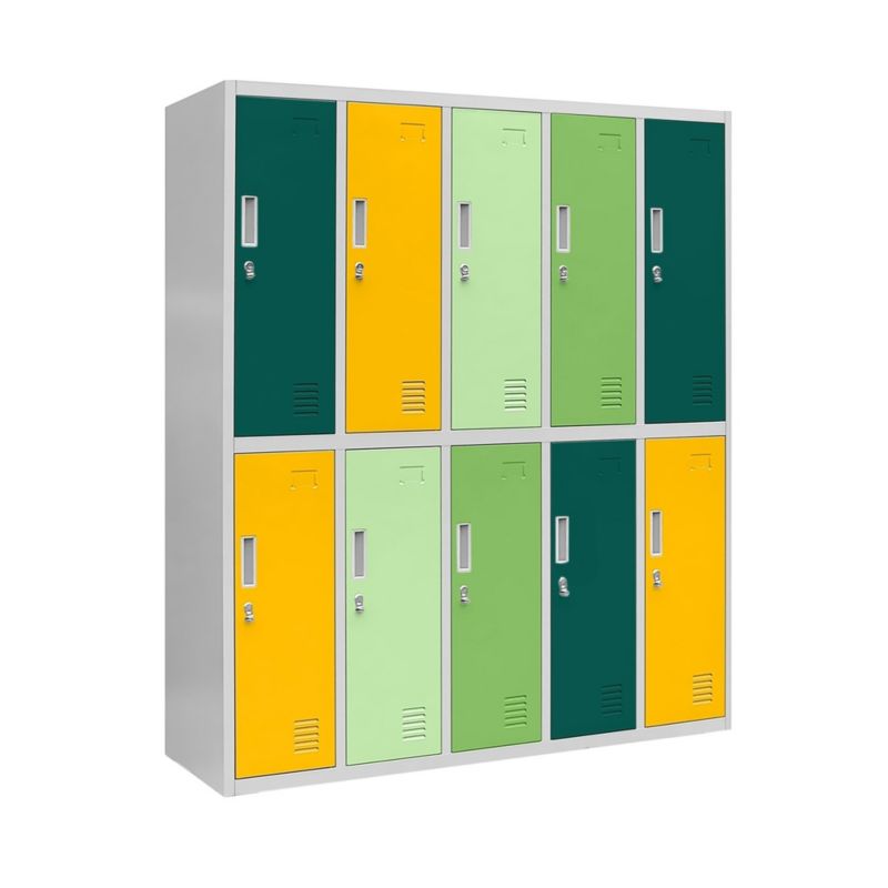 Szafka metalowa socjalna Jan Nowak Bartuś 150x136x45 cm wielokolorowa 1 szt