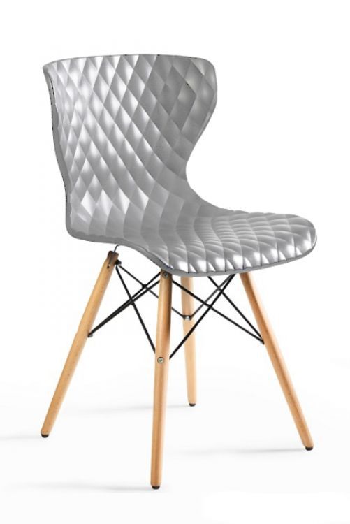 Krzesło Unique OPEN szare 1 szt