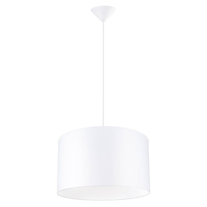 Lampa wisząca Sollux Lighting Nova 5145 biała szerokość 40 cm 1xE27 x 15W 1 szt.