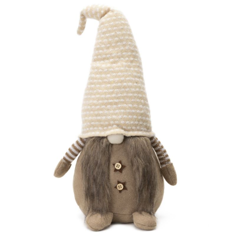 Skrzat świąteczny Springos stojący dekoracja do wnętrz krasnal 50 cm gnom, figurka na święta 1 szt.