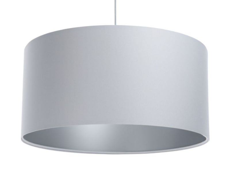 Lampa Bps Koncept wisząca MODERN 50 szara/srebrna 1 szt