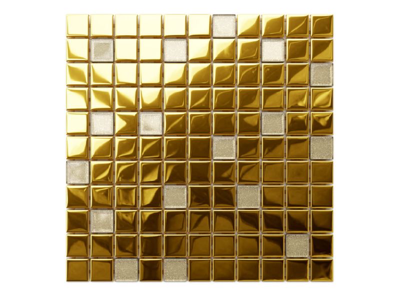Mozaika szklana Ilcom złota gold rush 30x30cm 1 szt.