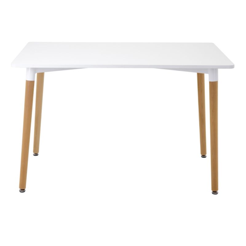 Prostokątny Stół JUMI Nowoczesny Biały do Salonu Jadalni Kuchni 1 szt.