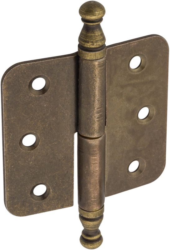 Zawias meblowy składany lewy patyna