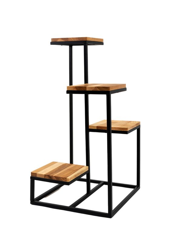 Kwietnik Your Loft Design Black Oak 40x40x92 Le Mans M 1szt.