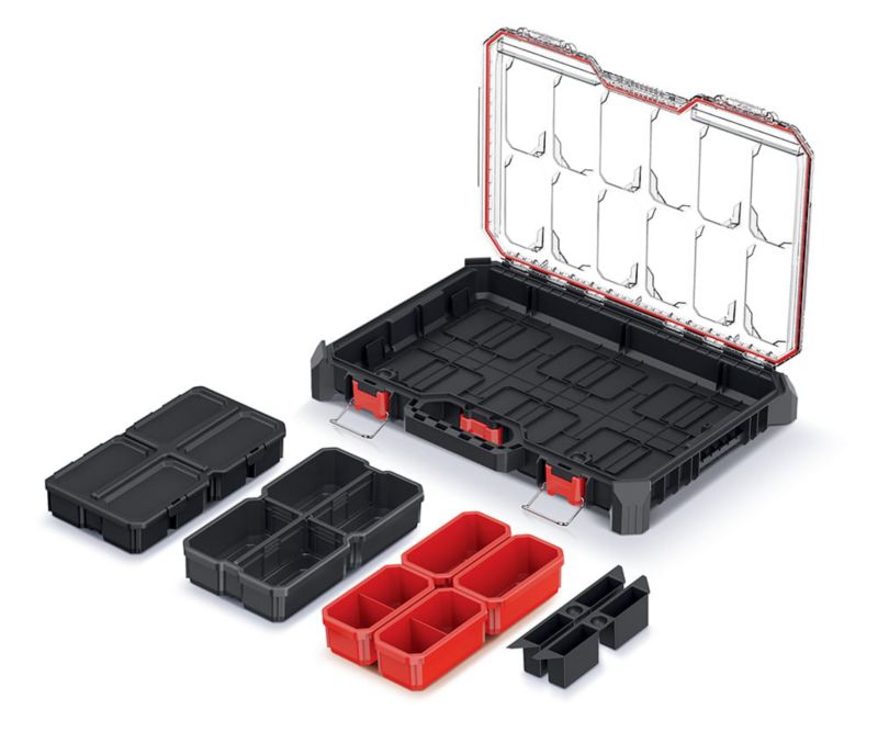 Organizer narzędziowy, Kistenberg, MSX 55 Niski KMX55408B, 1 szt.