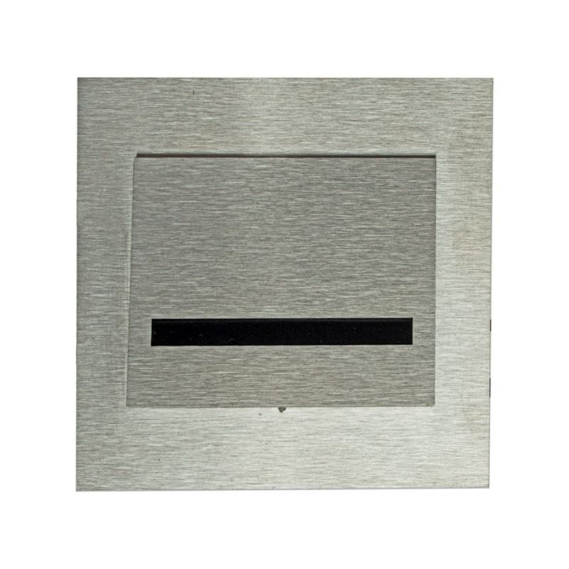 Oprawa oświetleniowa schodowa Eko-Light Fero srebrna LED 0.6W 4000K 14lm IP20 wym: 7,5 x 2,3 cm kwadratowa - 1 szt.