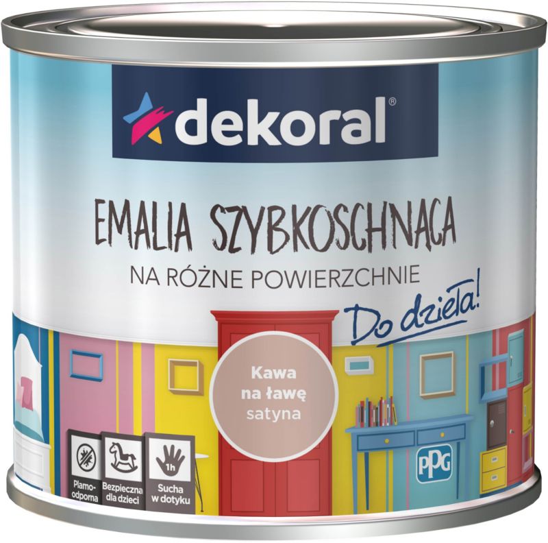 Emalia Do dzieła Dekoral kawa na ławę 0,5 l
