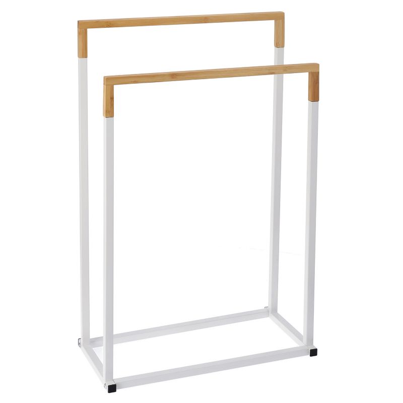 Wieszak na ręczniki JUMI stojak łazienkowy stojący estetyczny minimalistyczny 1 szt.