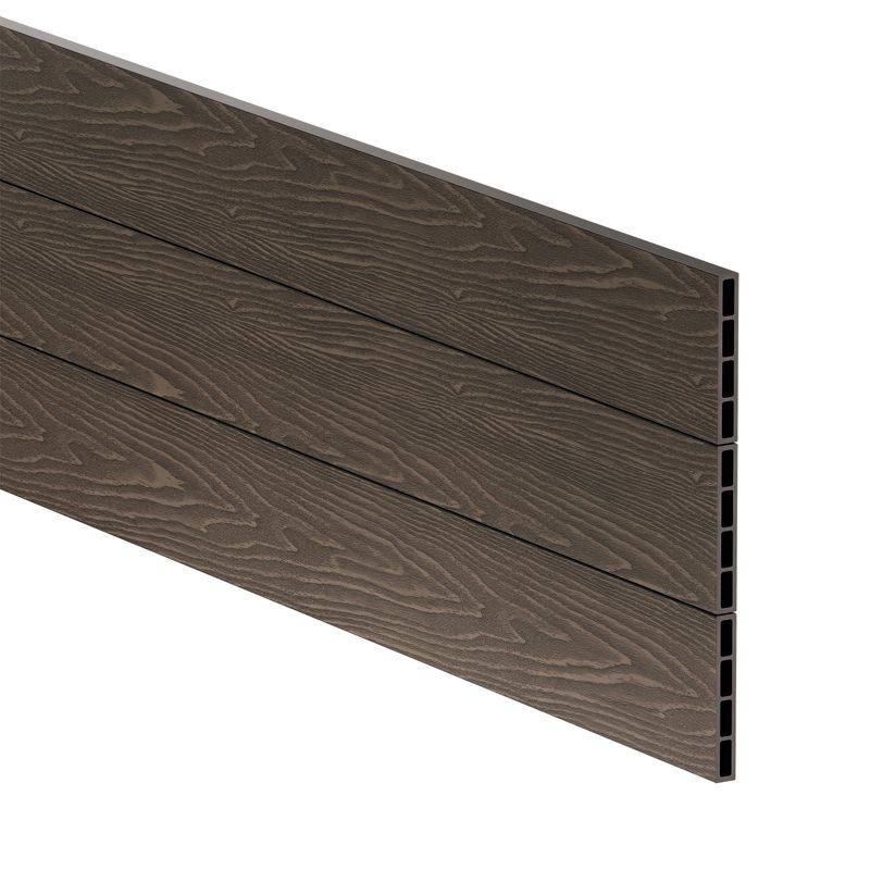 Sztacheta NORDECK 150 x 20 x 2200 mm kompozytowa ze strukturą drewna, Hageline brąz 1 szt.