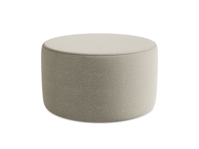 Pufa LaMiaSofa SALERNO z tkaniny bouclé 81x81 cm kreci 1 szt.