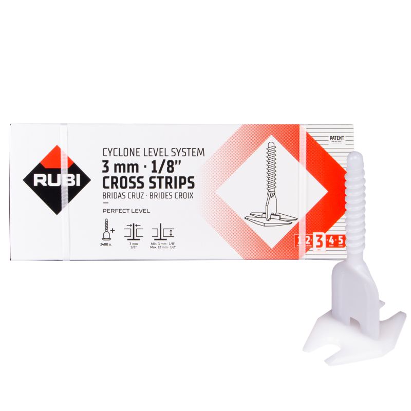 Podstawa płaska Rubi Cyclone 1,5 mm 2400 szt.