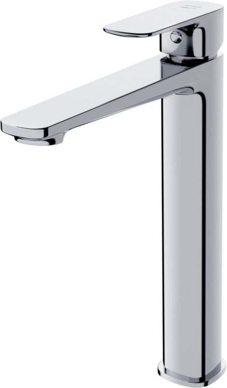 Bateria umywalkowa Cersanit Larga stojąca chrom, geometr., perlator 1 szt.