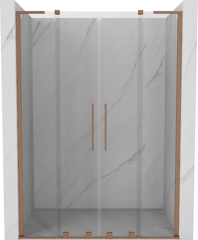 Drzwi prysznicowe Mexen Velar L transparent 140x200 cm 1 szt.