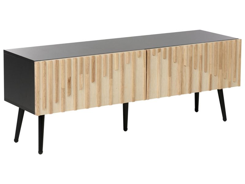 Szafka RTV Drewno Jasne drewno Dalcross 1 szt.