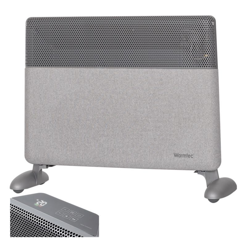 Grzejnik elektryczny Warmtec 2000W inwerterowy energooszczędny WiFi IP24 EGI-20S 1 szt.