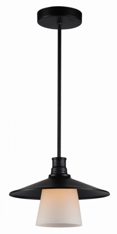 Lampa wisząca Candellux Loft czarno-biała wym: 57 x 26 x 26 cm 1xE27 x 60W 1 szt.