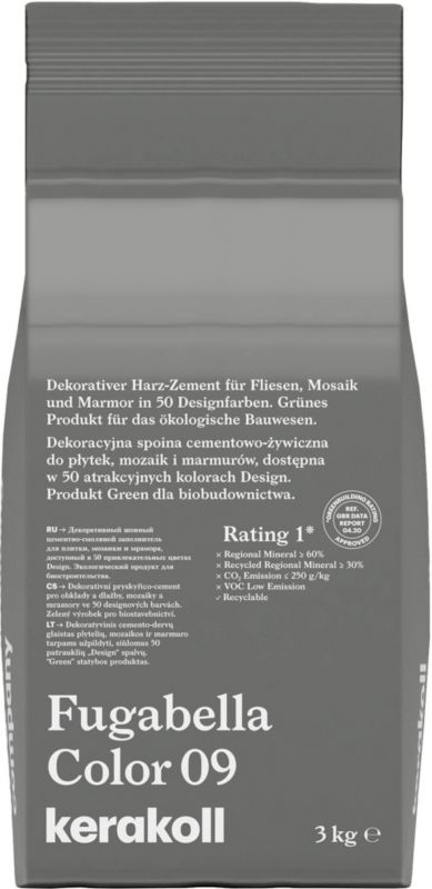Fuga Kerakoll Fugabella Color 09 3 kg