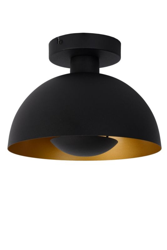 Lampa sufitowa wisząca Lucide Siemon 1705 czarno-złota szerokość 25 cm 1xE27 x 40W 1 szt.